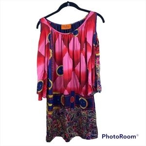 VOOM by Joy Han floral silk dress